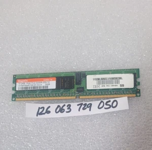 512MB PC2-3200 DDR2-400MHz ECC Registered CL3 240-Pin DIMM Single Rank Memory Mo - Picture 1 of 1