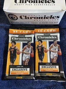 2 Packs 2021 Panini Chronicles NBA Draft Picks Value Cello🔥Cunningham Mobley🔥 - Bild 1 von 2