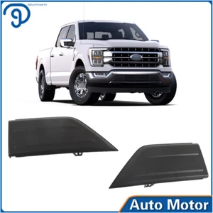 For 2021-23 Ford F150 Left+Right 2x Front Bumper Guard Insert Pad End Cap Cover - Picture 1 of 20