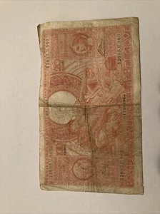 Belgium 100 Francs 20 Belgas 1944 Banknote (1 note) Vintage classic - Picture 1 of 6