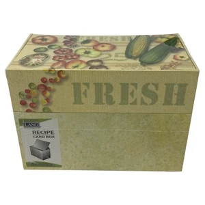 LANG frisch vom Bauernhof Rezept Karten Box versiegelt Susan Winget 4x6 Karten Organizer - Bild 1 von 21