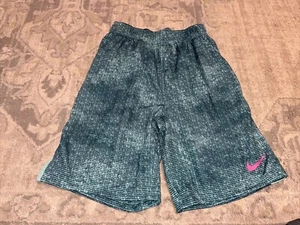Nike Dri-FIT Basketball Boy's YOUTH Sz Large Green Shorts - Picture 1 of 4