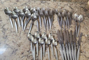 Oneida Community Venetia Edelstahl Besteck 42 Stück Service für 8 MCM - Bild 1 von 15