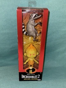 Disney Incredibles 2 Jack Jack and Raccoon Action Figures - New in Box - Picture 1 of 2