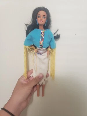 Muñeca Barbie nativa americana 1993 segunda edición especial muñecas del mundo #11609 Foto 1 de 2