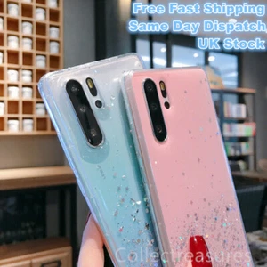 Glitter Case For Huawei P30 Pro Lite Gel Silicone TPU Shockproof Phone Cover - Picture 1 of 8