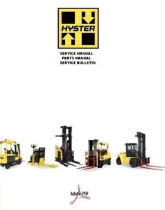 HYSTER-Forklift-Service Manual-Parts Manual-All Models