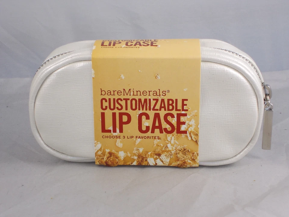 Bolso de cosméticos Bare Minerals Escentuals arena imitación cuero estuche labial personalizable Foto 1 de 1