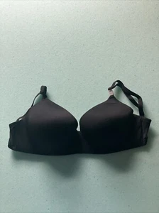 New With Tags Victoria’s Secret PINK Lightly Lined Wire Free Bra Black 36DDD - Picture 1 of 4