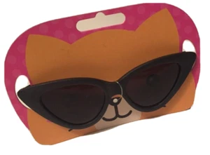Foster Grant Kids For ages 6+ Sunglasses 100% Uva/Uvb Protection BLACK NEW - Picture 1 of 5