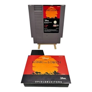 El Rey León - NES Nintendo Disney módulo funda instrucciones PAL NES-KL-NOE - Imagen 1 de 8