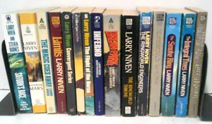 15 Larry Niven Books all 3 State books, Ringworld, Saturn's Race, Rainbow Mars - Picture 1 of 5