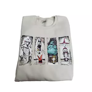 Nightmare Before Christmas x Haunted Mansion Disneyland Crewneck Sweater XL - Picture 1 of 8