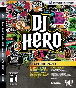 DJ Hero Start The Party jeu uniquement pour Sony PlayStation 3 PS3 classé adolescent - Photo 1/7