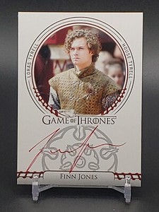 Finn Jones As Loras Tyrell Red Auto Game of Thrones The Complete Series Volume 2