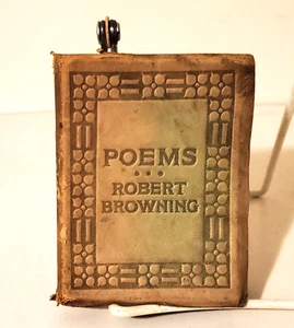 THE POEMS AND PLAYS OF ROBERT BROWNING, Poetry, Leather, Book - Imagen 1 de 9