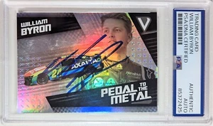 William Byron Signed 2022 Panini Chronicles Trading Card Autographed PSA/DNA - Picture 1 of 1