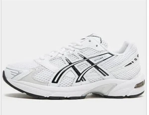 ASICS GEL-260TA SCARPE DA GINNASTICA bianco argento viola unisex TAGLIA UK 4/veste 3,3,5 prezzo al pubblico £189 - Foto 1 di 10