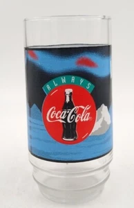 Vintage 1995 Coca Cola, Polar Bear Always Cool Drinking Soda, Pop, Glass 16 oz - Picture 1 of 3