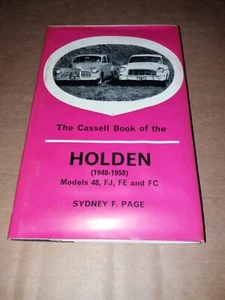 THE CASSELL BOOK OF THE HOLDEN 1948 - 1958 MODELS 48 FJ FE FC BY SYDNEY F PAGE - Bild 1 von 10