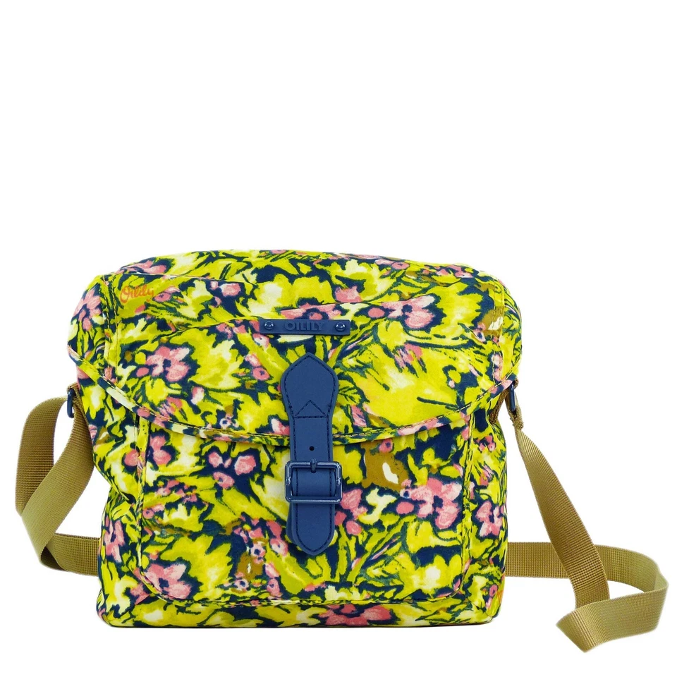 Oilily Camo Flower M Shoulder Bag Crossbody New - Image 1 of 2