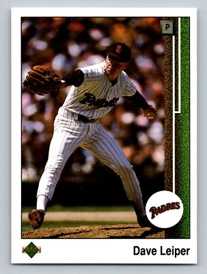 Dave Leiper 1989 Upper Deck #363 San Diego Padres - Image 1 of 2