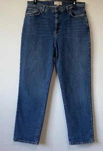 C/E by Current Elliott Women’s Size 30 Medium Wash Straight Leg High Rise Jeans - Picture 1 of 13