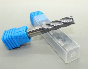 1x HRC55 4Flauta Diam10mm*10mmSHK Carburo de tungsteno Extremo Cuadrado Fresas Herramienta de corte  - Imagen 1 de 3
