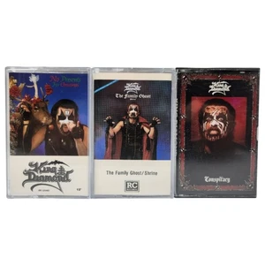 King Diamond Cassette Lot Conspiracy No Presents Family Ghost Shrine Rare Metal - Picture 1 of 13