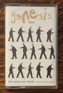 CASSETTE TAPE~ GENESIS~ 1992~ LIVE THE WAY WE WALK - Foto 1 di 9
