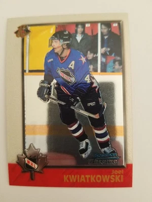 1998-99 Bowman Chrome CHL #45 Joel Kwiatkowski Prince George Cougars - Image 1 of 2