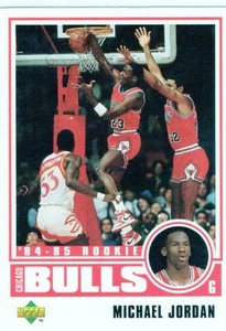 1998 Upper Deck Michael Jordan Career Collection Rookie Chicago Bulls card #1 - Bild 1 von 2