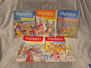 Vintage Highlights For Children 1986 Set Of 5 - Picture 1 of 7