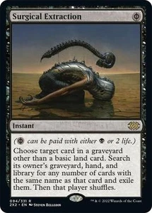 MTG Double Masters 2022 Surgical Extraction x1 Rare Black Instant NM/M - Picture 1 of 1