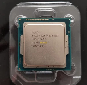 Intel Xeon E3-1220 V3 3.1GHz 8MB 4 Core 4 Threads SR154 LGA1150 CPU Processor - Picture 1 of 4