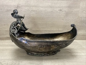 GEORGE SHARP PHILADELPHIA VICTORIAN SILVER PLATED CENTERPIECE - Picture 1 of 14