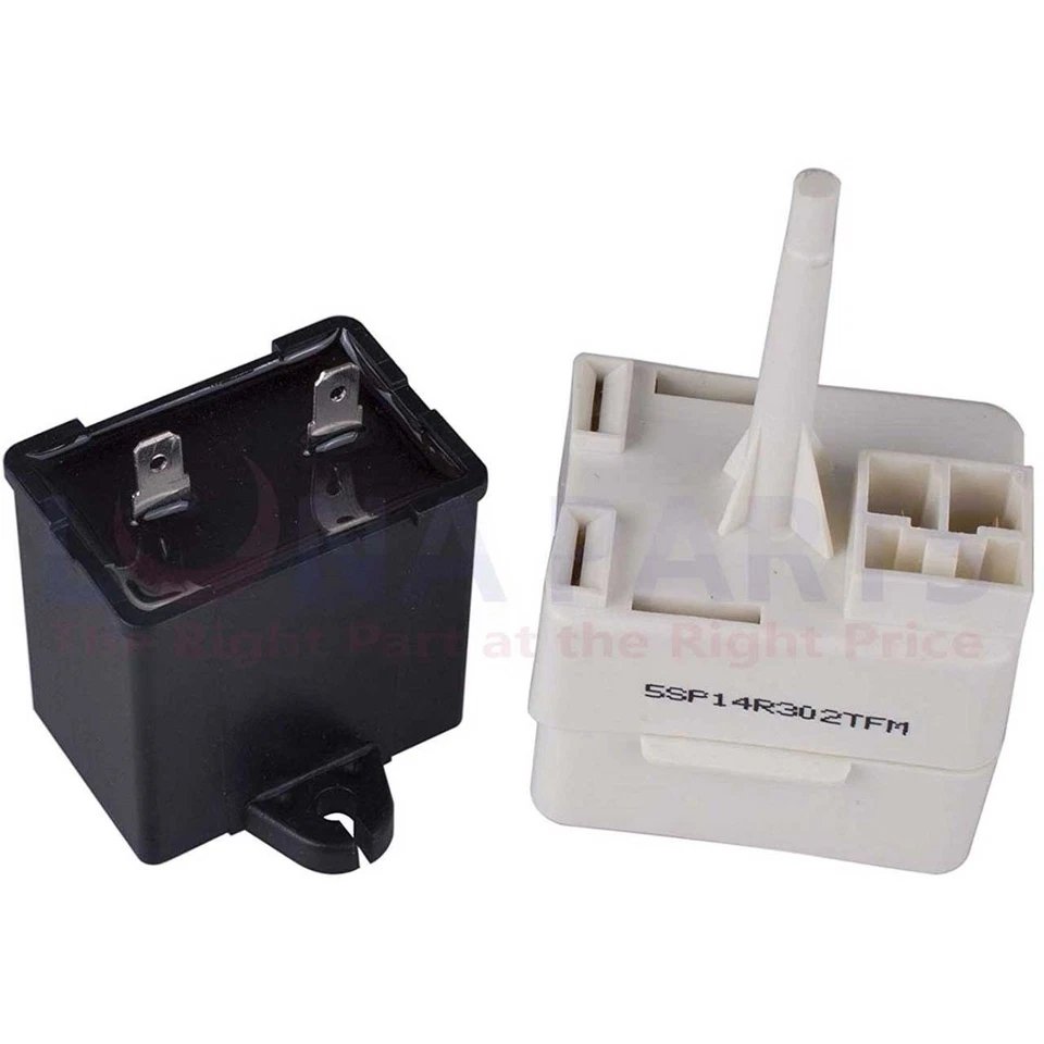W10613606  Whirlpool Refrigerator Relay Overload Start Capacitor New Maytag - Image 1 of 1