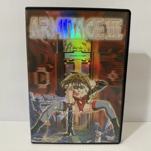 Armitage III ova anime DVD 2002 Foil Cover Pioneer Complete - Picture 1 of 3