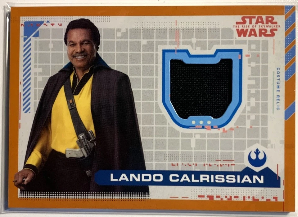 2019 Star Wars Rise Skywalker Disfraz Reliquia Pantalones Lando Calrissian #31/50 Foto 1 de 1