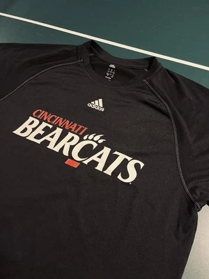 Adidas University Of Cincinnati Bearcats NCAA Climalite T-Shirt LARGE Basketball - Image 1 of 4
