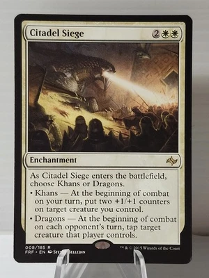 x1 Citadel Siege LP #8 FRF Fate Reforged MTG Magic The Gathering  - Image 1 of 2