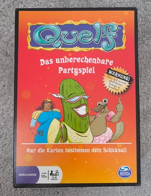 Spin Master Quelf Das unberechenbare Partyspiel Party Spiel Brett Gesellschaft - Bild 1 von 3