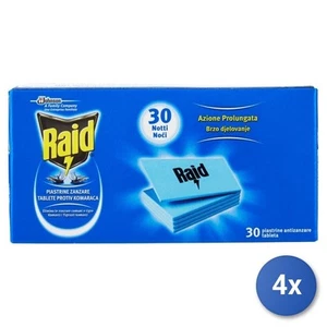 4x Raid Plättchen Mücken 30 Erkennungsmarken - Picture 1 of 3