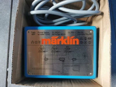 Märklin Trafo 6611 Modellbahn Transformator geprüft 30VA 220V / OVP / unbenutzt - Bild 1 von 4