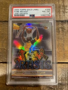 2000 Topps Gold Label Kobe Bryant Jam Artist Psa 8๐๐ฅ - Picture 1 of 2