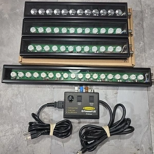 Bloques de Luz LED Banner Vision + Controlador P4 UV GLA ILA Modelos Industriales PROBADOS - Imagen 1 de 16