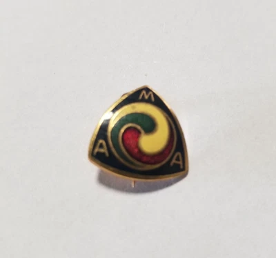 Vintage Original AMA Member Lapel Pin American Motorcyclist Association 1930s - Image 1 of 2