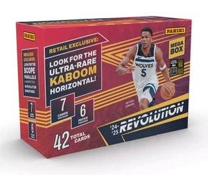 2024-25 Panini Revolution Basketball NBA Trading Cards Mega Box - 8 Parallels 🔥 - Picture 1 of 12