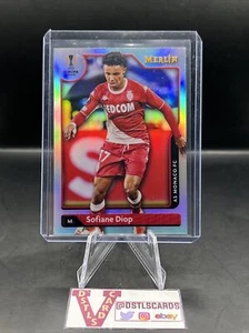 21/22 Topps Merlin - SOFIANA DIOP SILVER REFRACTOR #45 AS Monaco FC - Picture 1 of 3