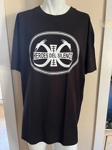 HEROES DEL SILENCIO T SHIRT IN Farbe SCHWARZ Größe XL - Bild 1 von 3